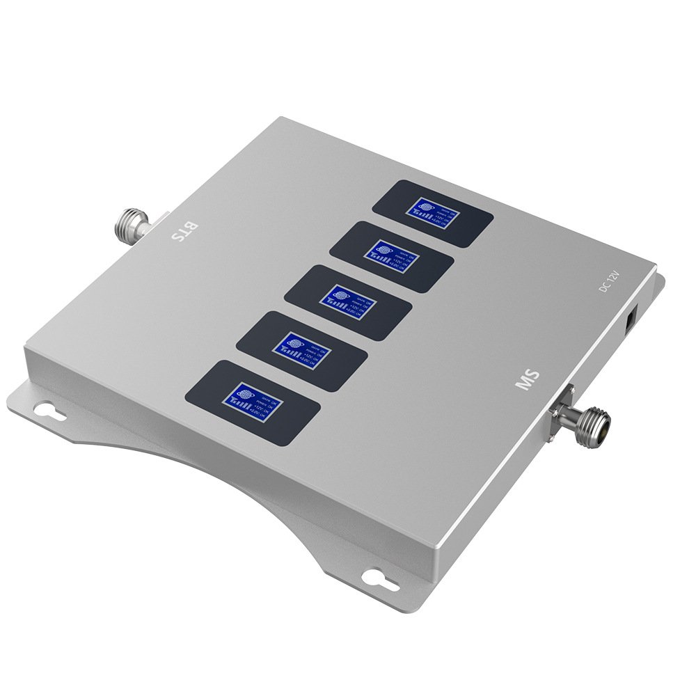 Fullset Five Band 2G 3G 4G 5G Signal Amplifier 800/900/1800/2100/2600Mhz Booster Mobile Cell Phone Signal Repeater with Antenna